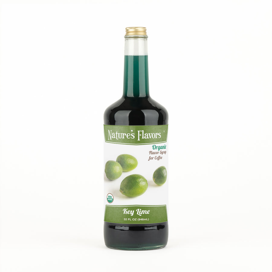 Key Lime Coffee Syrup, Organic