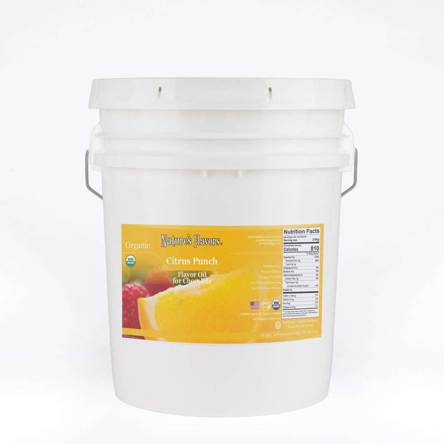 Organic Citrus Punch Flavor Oil For Chocolate