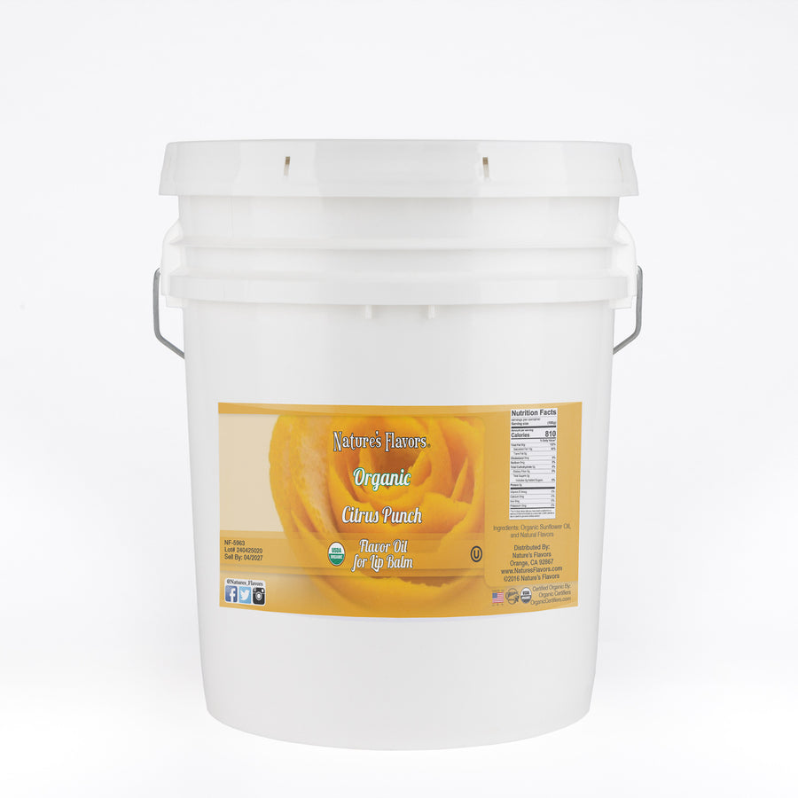 Organic Citrus Punch Flavor Oil for Lip Balm