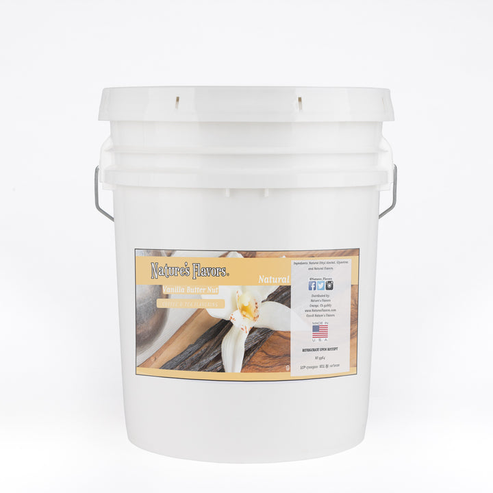 Vanilla Butter Nut Coffee and Tea Flavoring Without Diacetyl