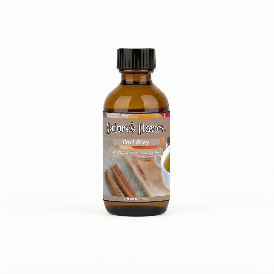 Organic Earl Grey Coffee and Tea Flavoring Without Diacetyl