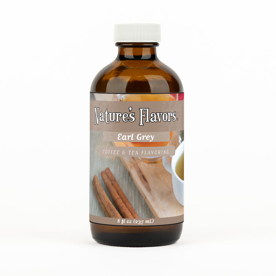 Organic Earl Grey Coffee and Tea Flavoring Without Diacetyl