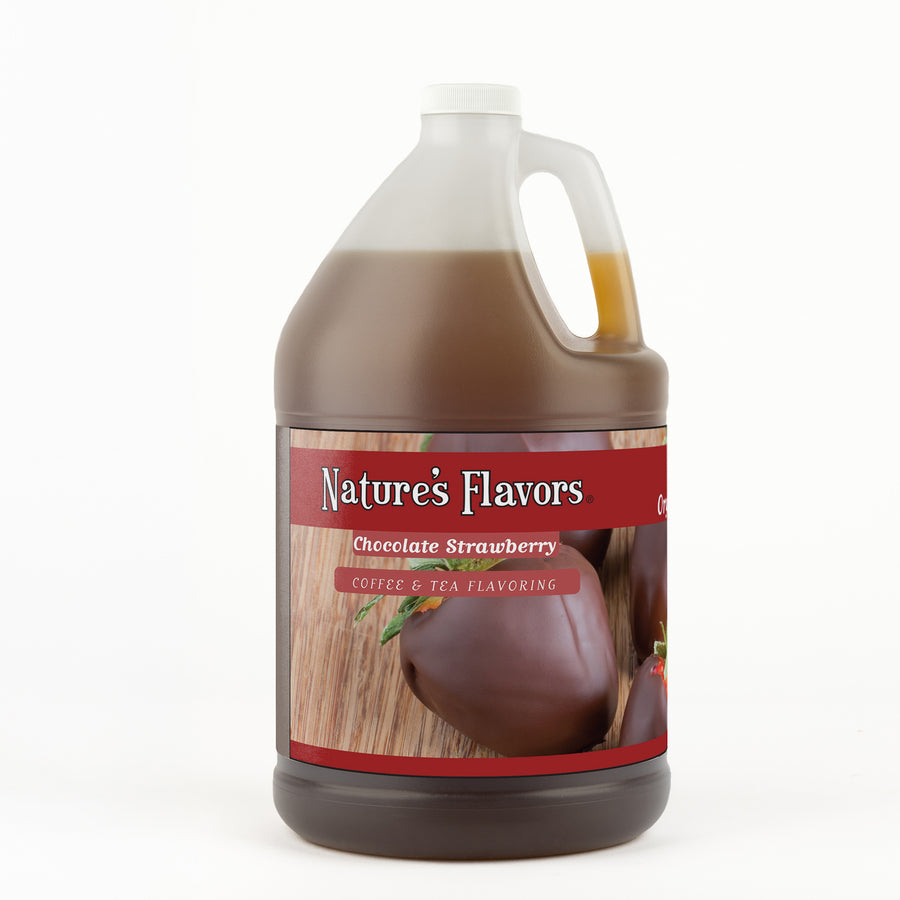 Organic Chocolate Strawberry Coffee and Tea Flavoring Without Diacetyl