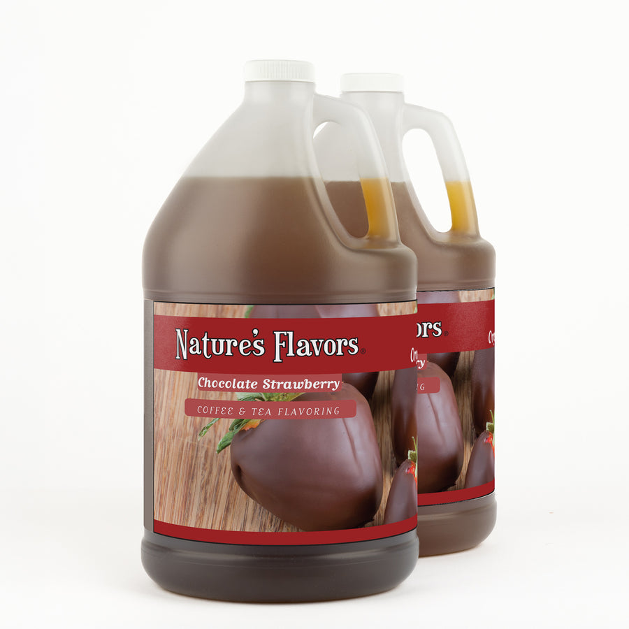 Organic Chocolate Strawberry Coffee and Tea Flavoring Without Diacetyl