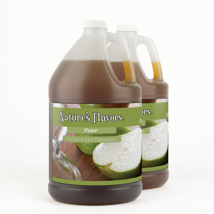 Organic Pear Coffee and Tea Flavor Without Diacetyl