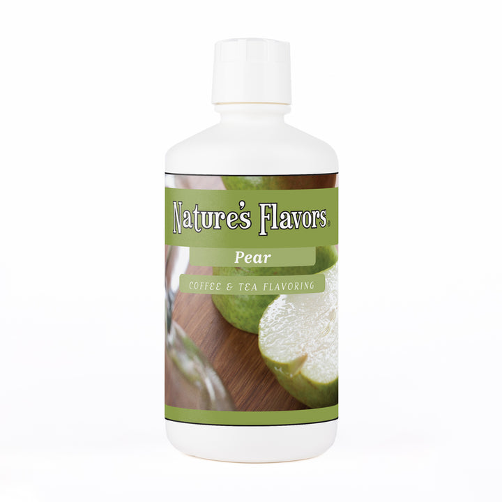 Organic Pear Coffee and Tea Flavor Without Diacetyl
