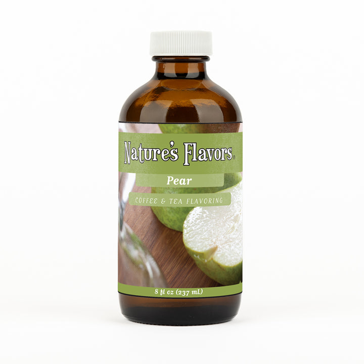 Organic Pear Coffee and Tea Flavor Without Diacetyl