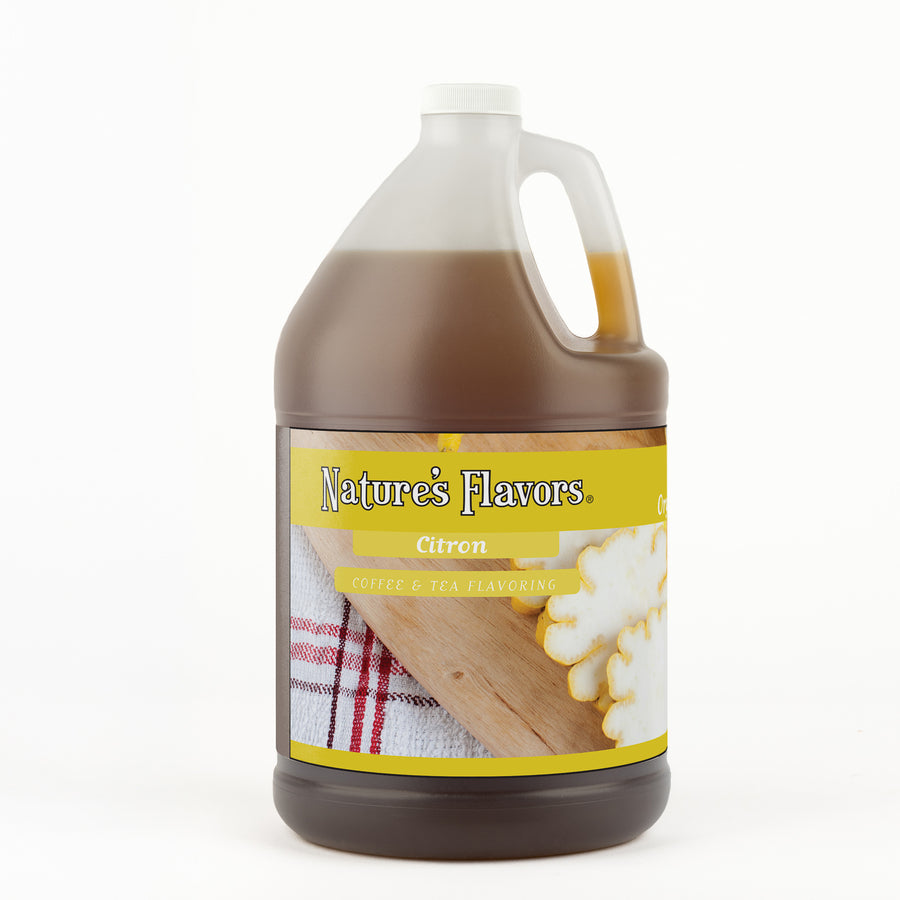 Organic Citron Coffee and Tea Flavoring Without Diacetyl