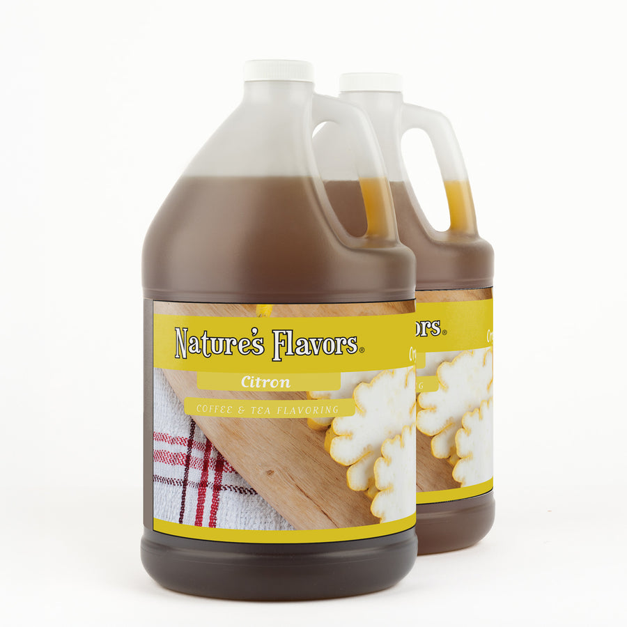 Organic Citron Coffee and Tea Flavoring Without Diacetyl