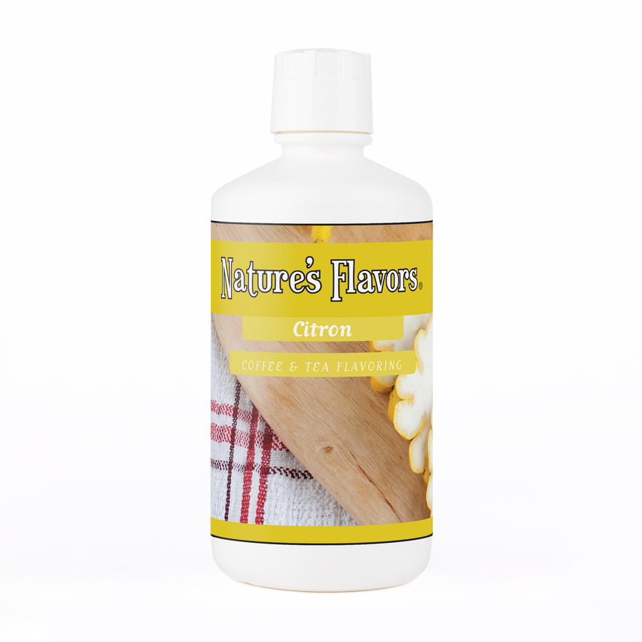 Organic Citron Coffee and Tea Flavoring Without Diacetyl