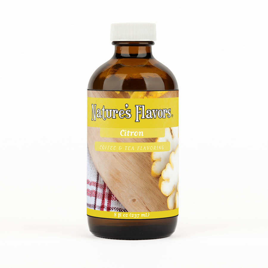 Organic Citron Coffee and Tea Flavoring Without Diacetyl