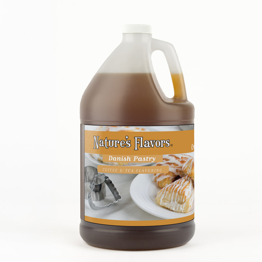 Organic Danish Pastry Coffee and Tea Flavor Without Diacetyl