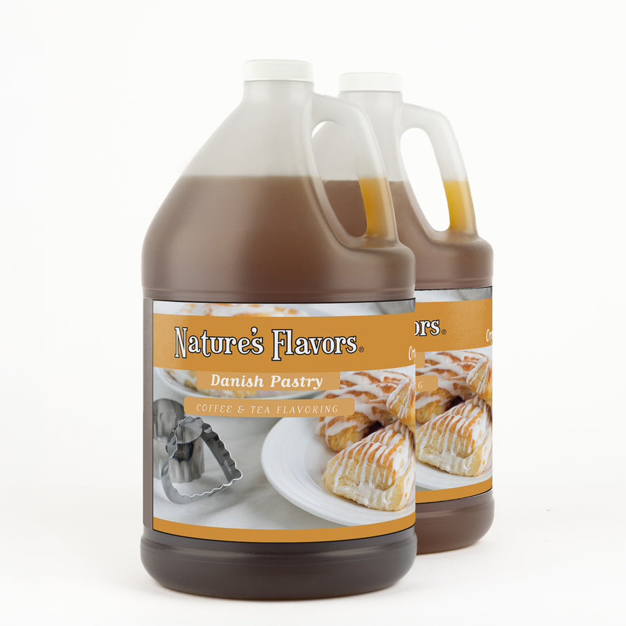Organic Danish Pastry Coffee and Tea Flavor Without Diacetyl