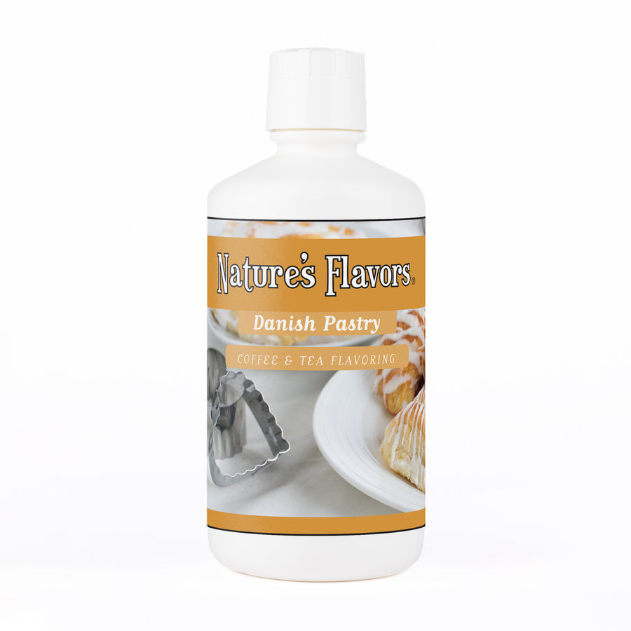 Organic Danish Pastry Coffee and Tea Flavor Without Diacetyl