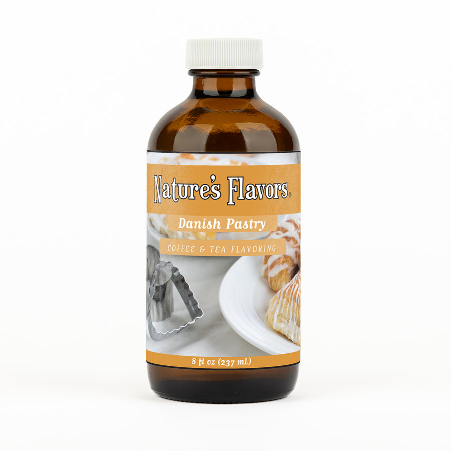 Organic Danish Pastry Coffee and Tea Flavor Without Diacetyl
