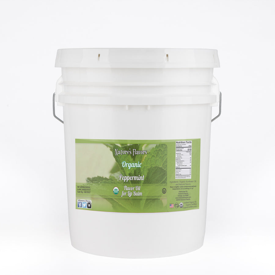 Organic Peppermint Flavor Oil for Lip Balm