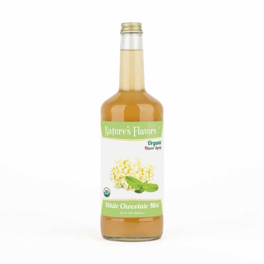 White Chocolate Mint Syrup, Organic