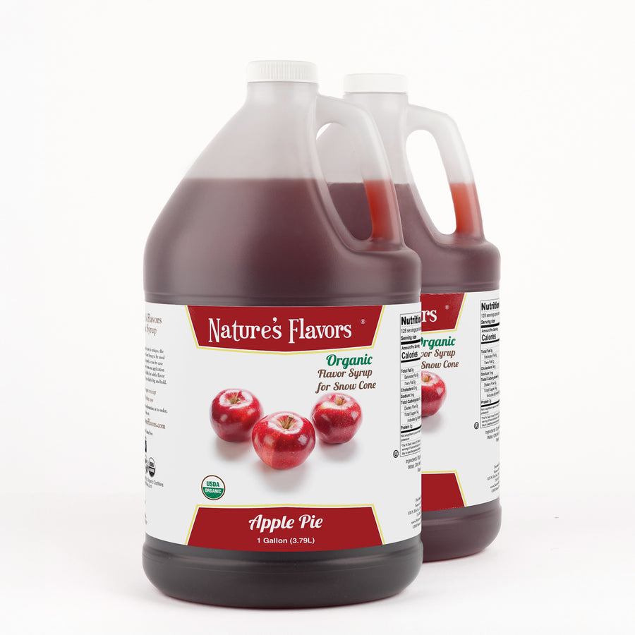 Apple Pie Snow Cone Syrup, Organic