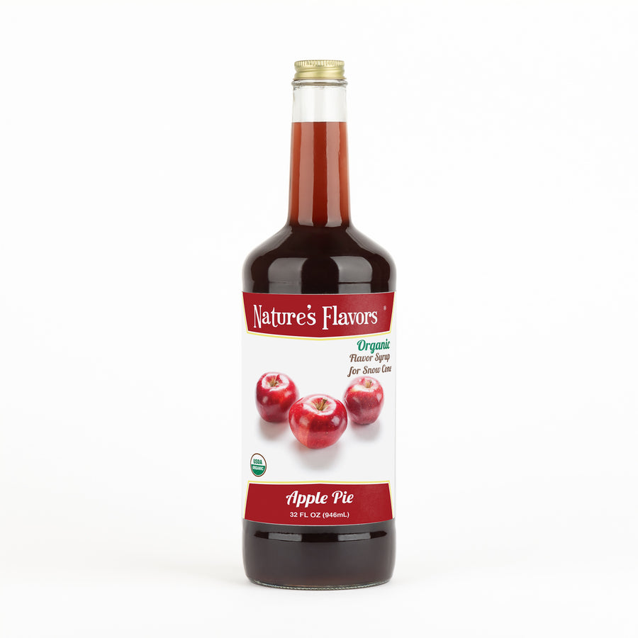 Apple Pie Snow Cone Syrup, Organic