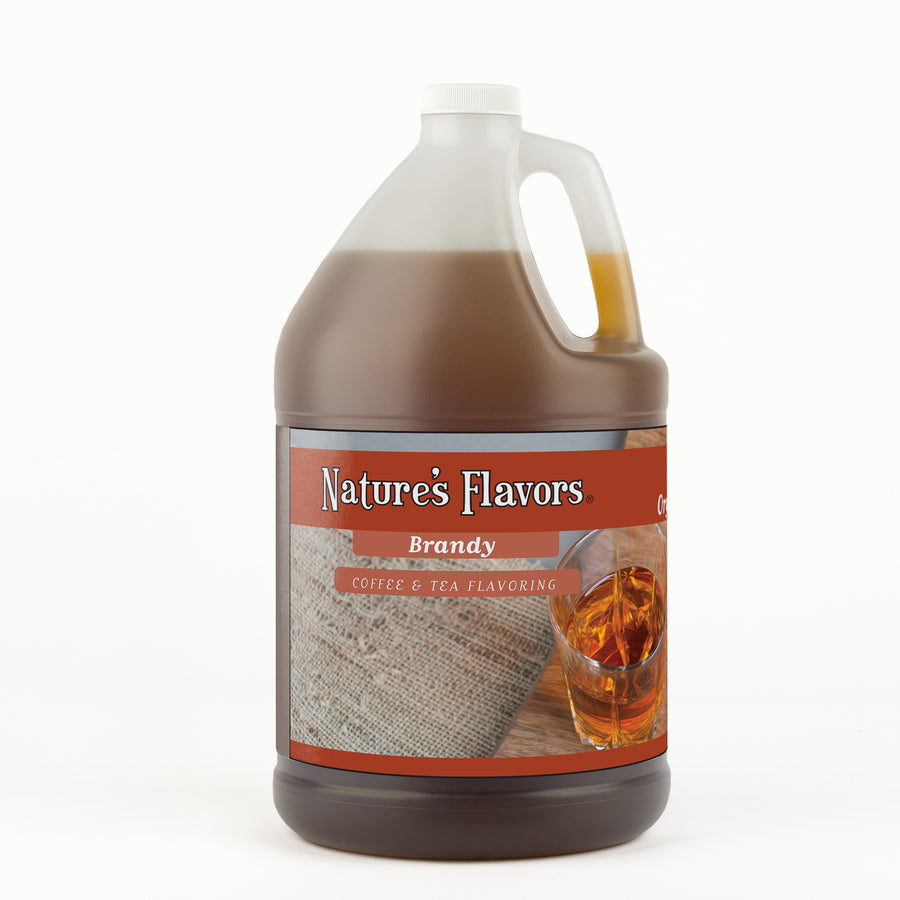 Organic Brandy Coffee and Tea Flavoring Without Diacetyl
