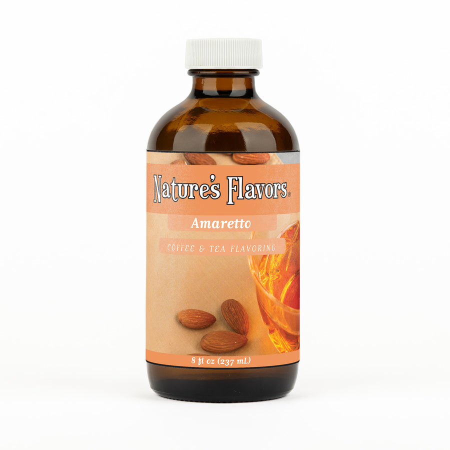 Organic Amaretto Coffee and Tea Flavoring Without Diacetyl