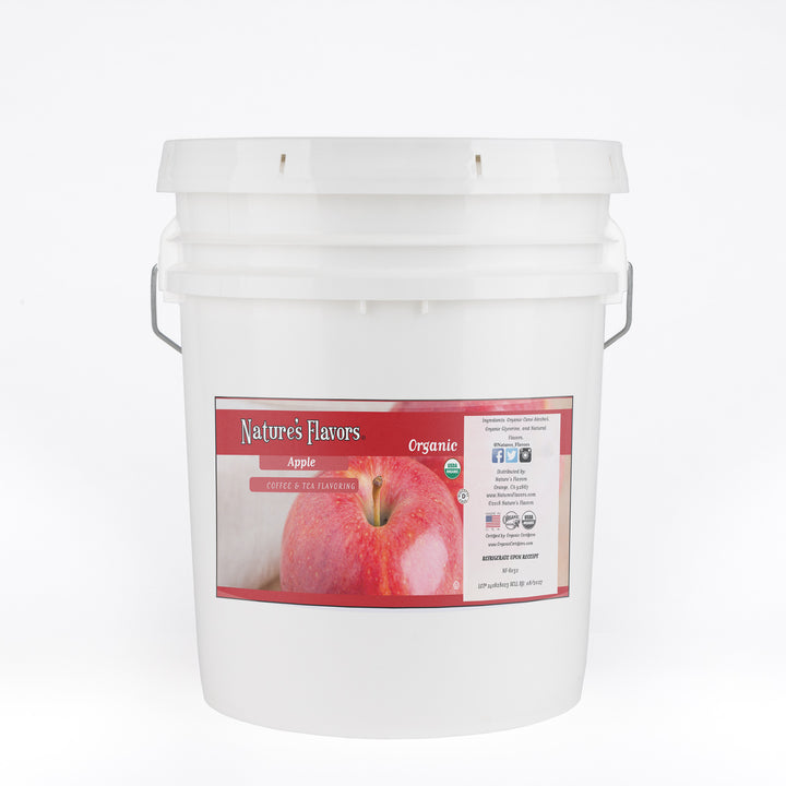 Organic Apple Coffee and Tea Flavoring Without Diacetyl
