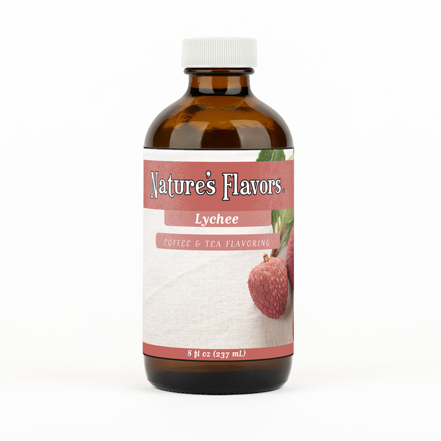 Organic Lychee Coffee and Tea Flavor Without Diacetyl