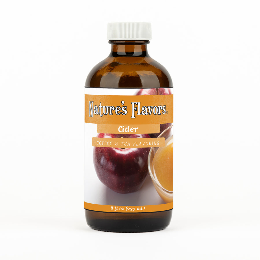 Organic Cider Coffee and Tea Flavoring Without Diacetyl