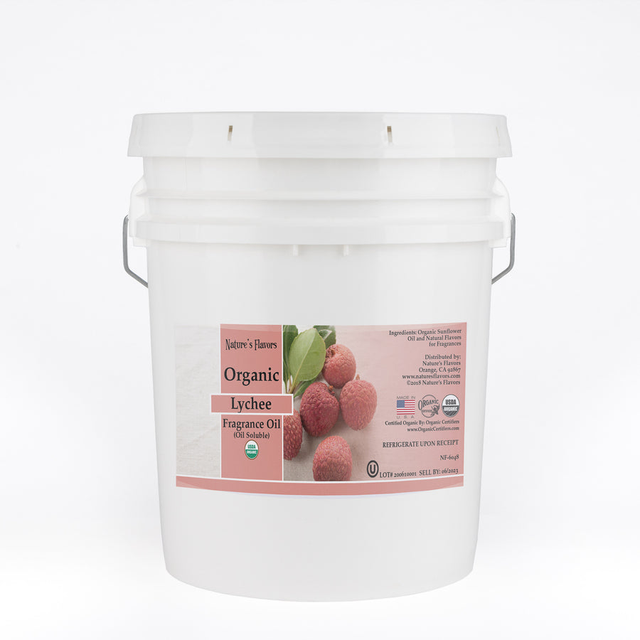 Lychee Fragrance Oil (Oil Soluble), Organic