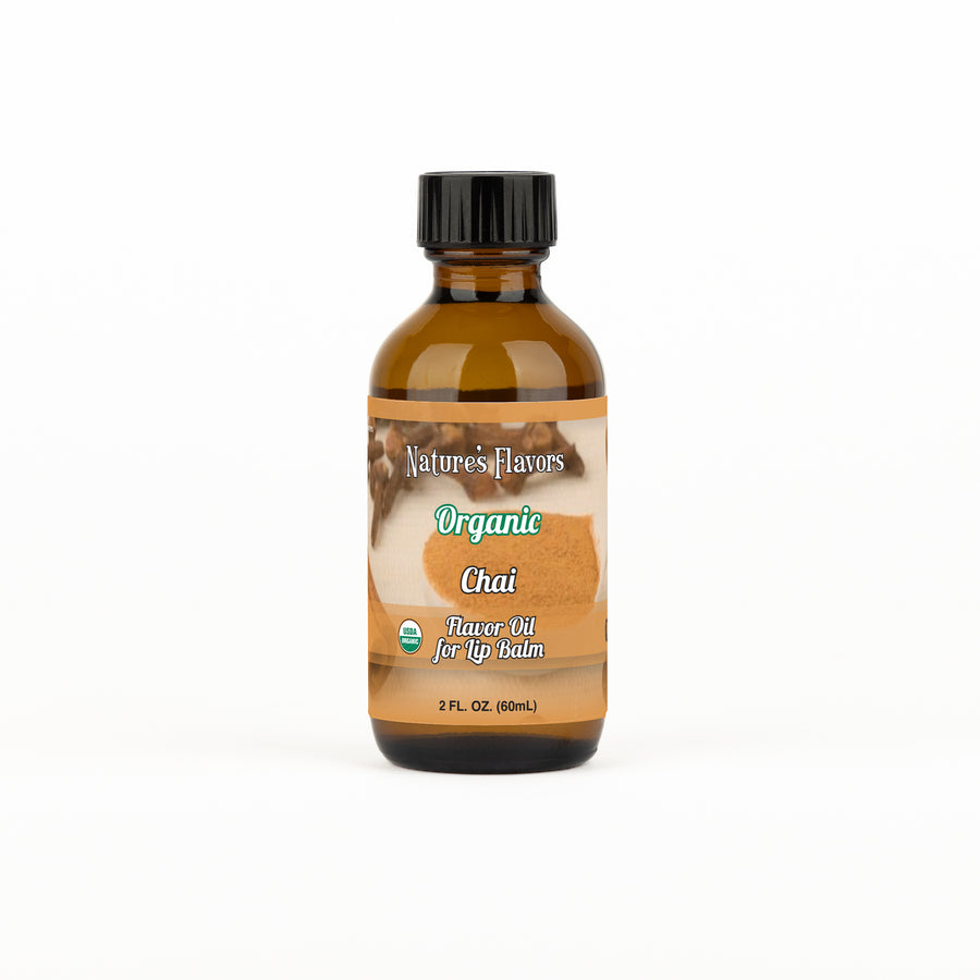 Organic Chai Flavor Oil for Lip Balm