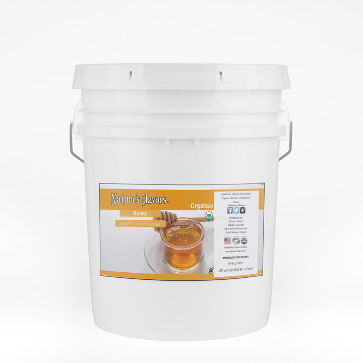 Organic Honey Coffee and Tea Flavoring Without Diacetyl