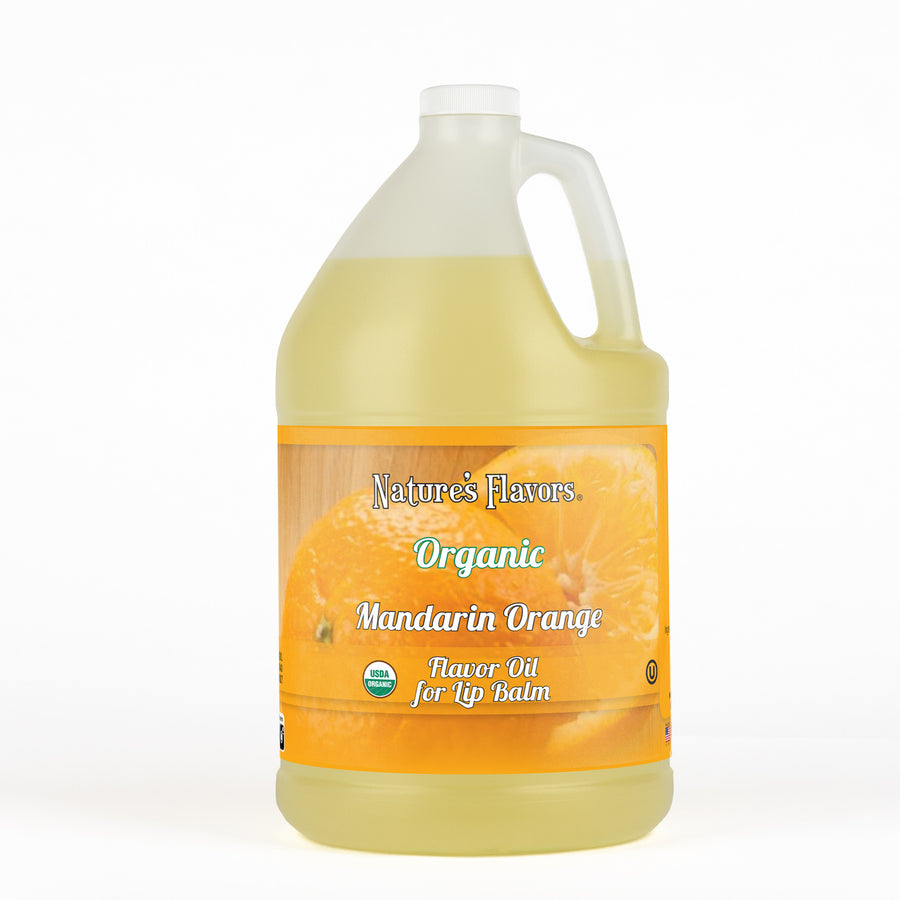 Organic Mandarin Orange Flavor Oil for Lip Balm