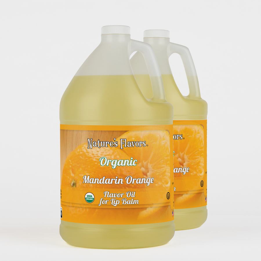 Organic Mandarin Orange Flavor Oil for Lip Balm