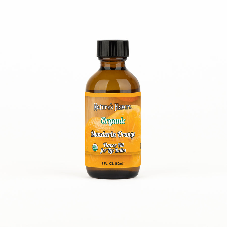 Organic Mandarin Orange Flavor Oil for Lip Balm