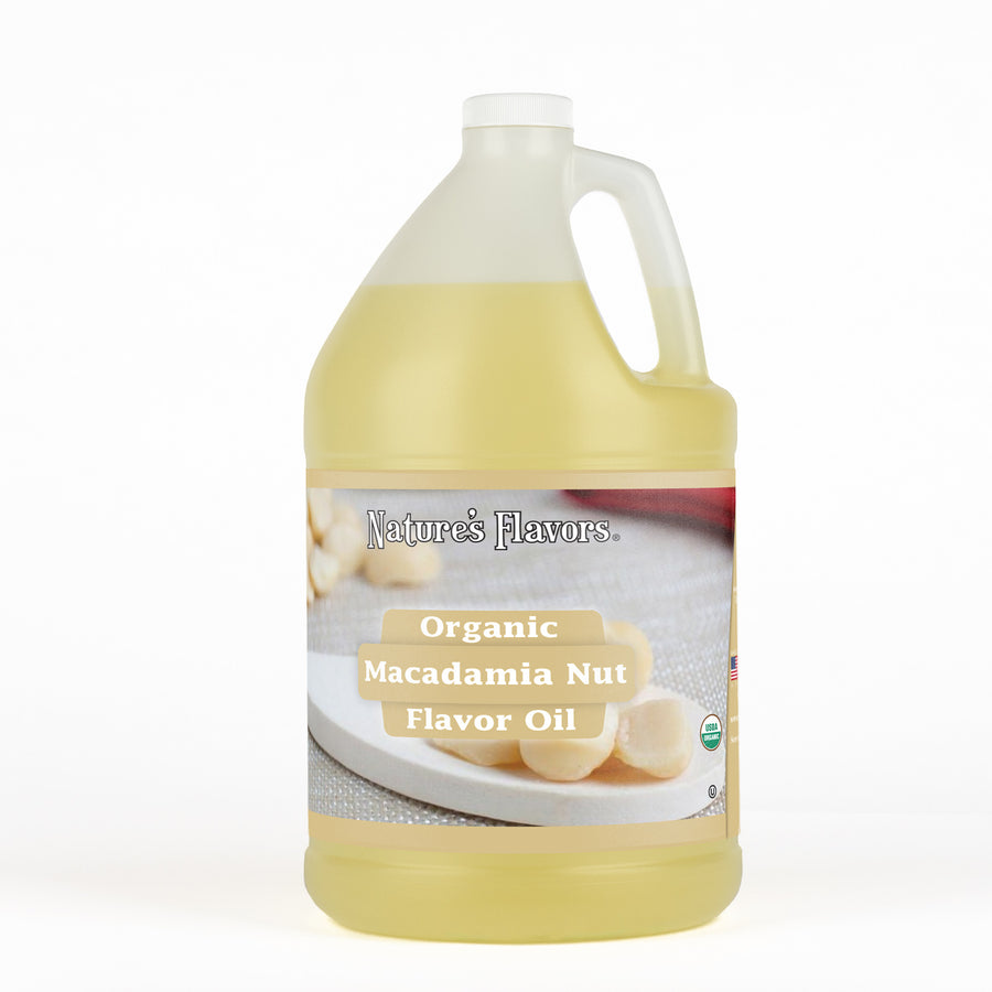Macadamia Nut Flavor Oil, Organic