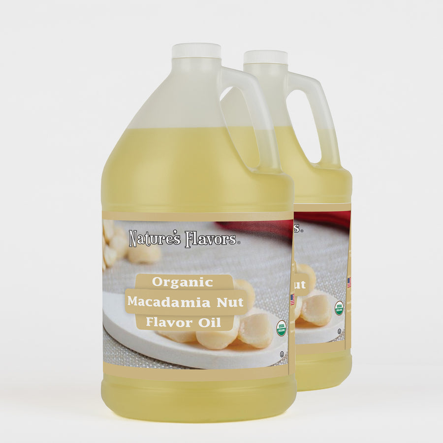Macadamia Nut Flavor Oil, Organic