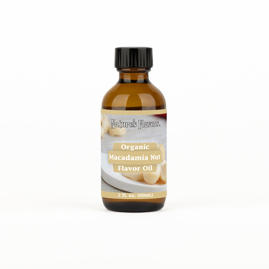 Macadamia Nut Flavor Oil, Organic