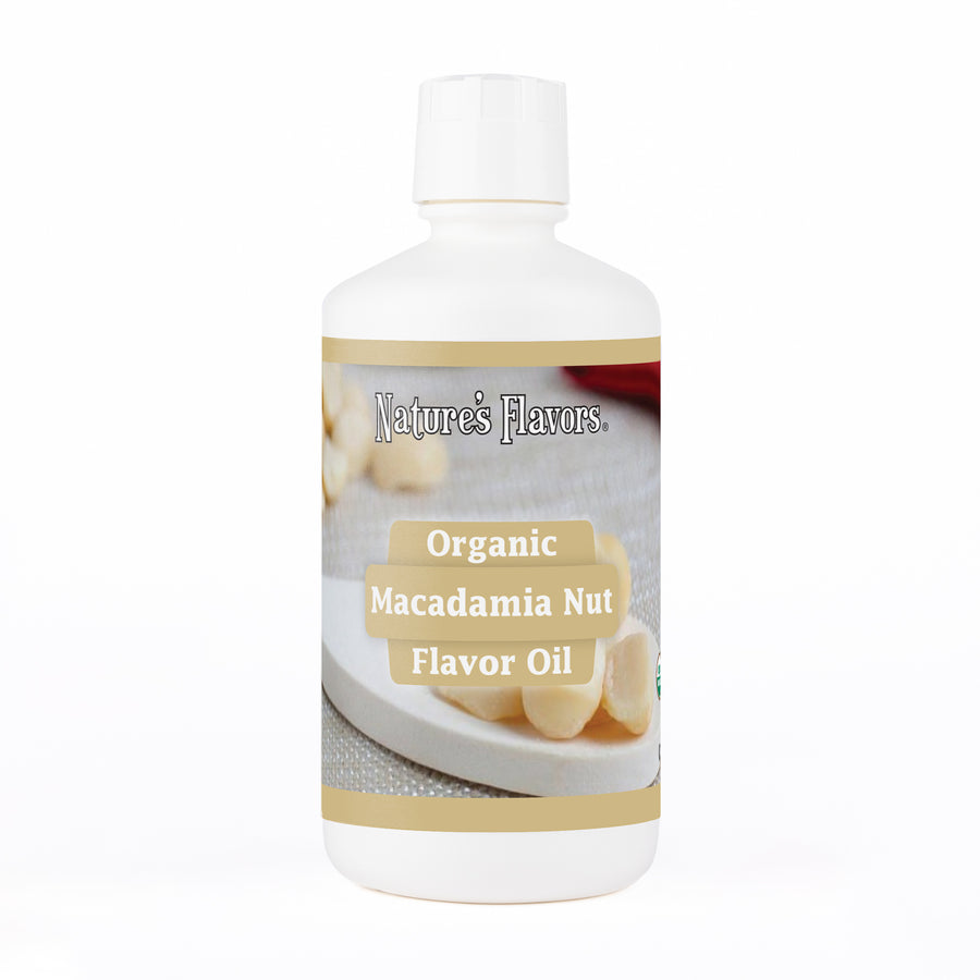 Macadamia Nut Flavor Oil, Organic