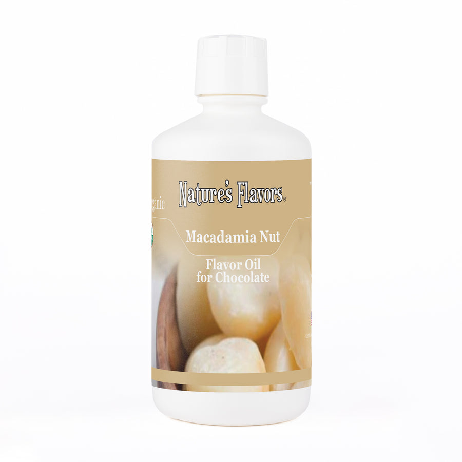 Organic White Chocolate Macadamia Nut Flavor Oil For Chocolate
