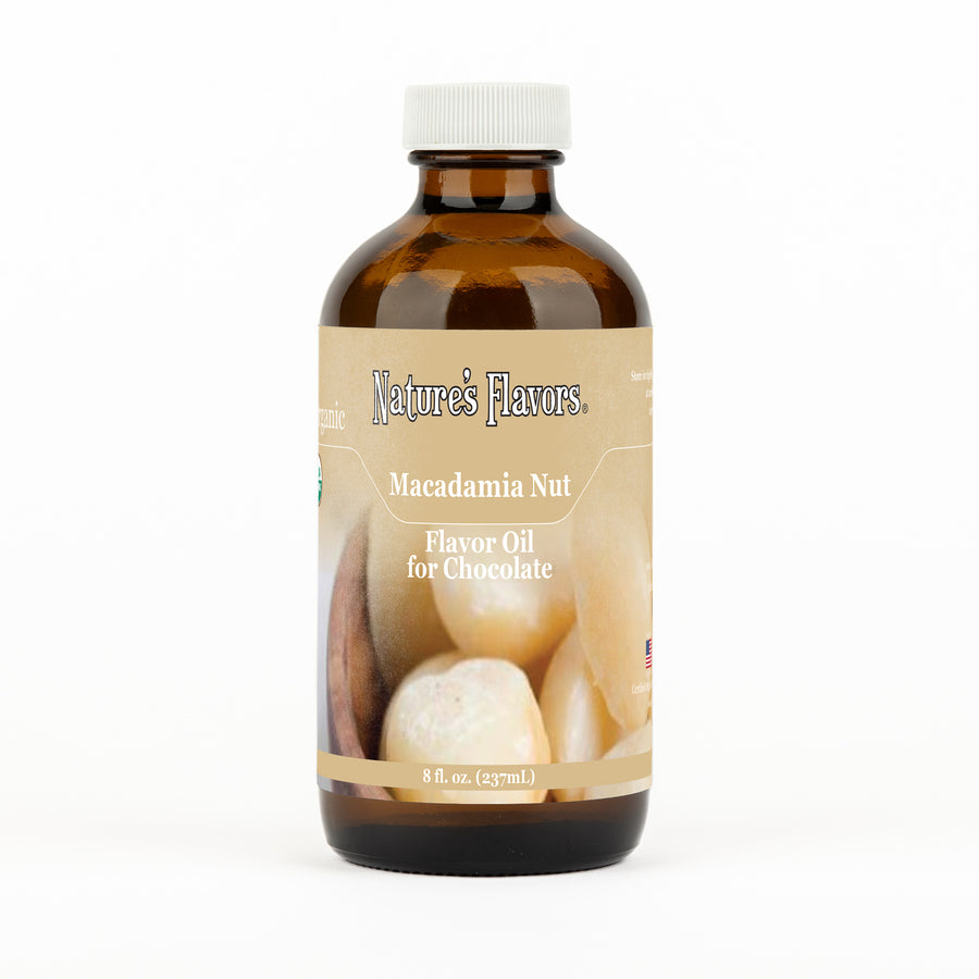 Organic White Chocolate Macadamia Nut Flavor Oil For Chocolate