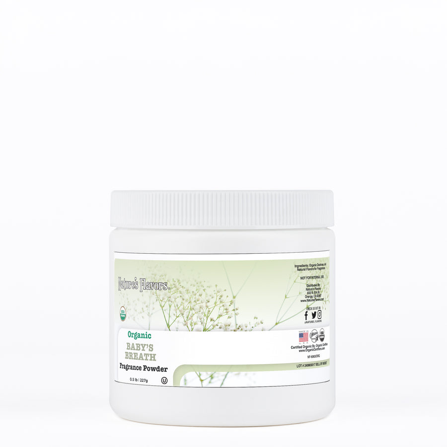 Organic Baby's Breath Fragrance Powder
