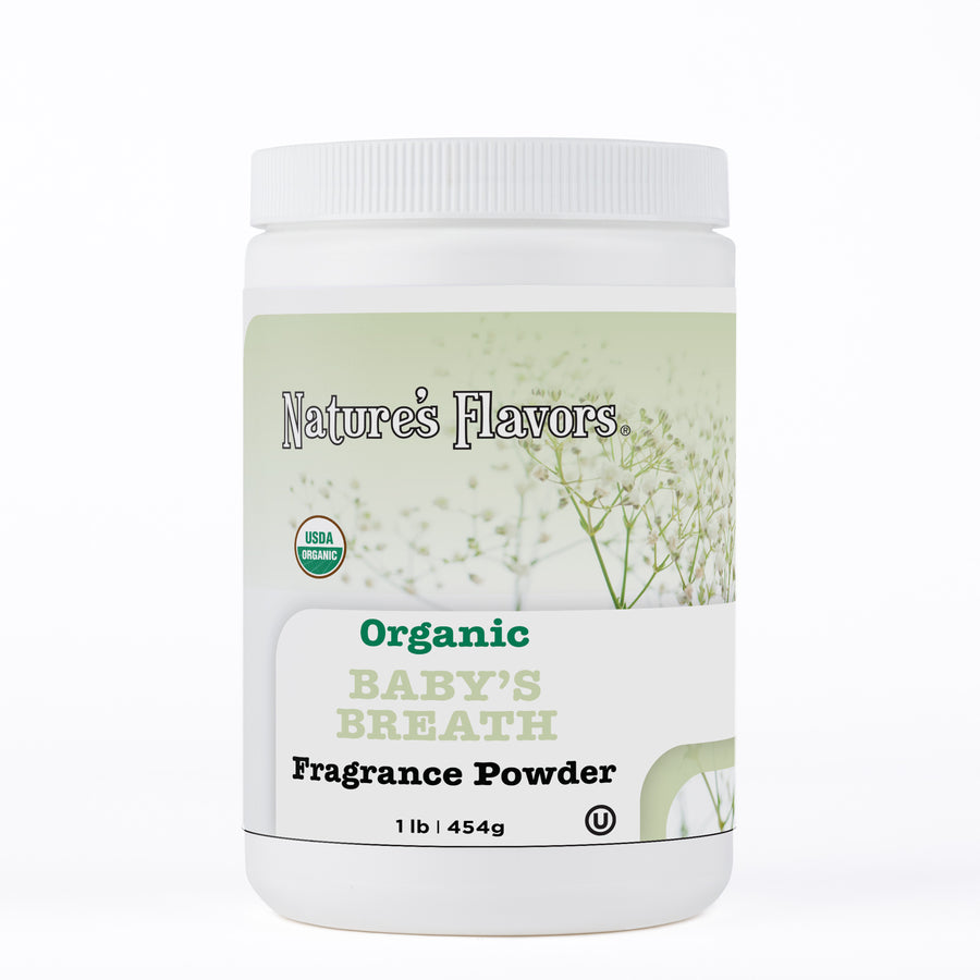 Organic Baby's Breath Fragrance Powder