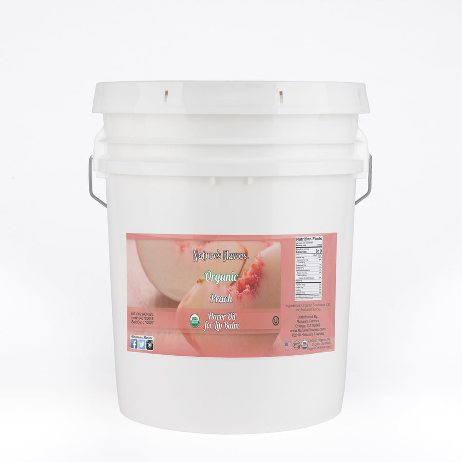 Organic Peach Flavor Oil for Lip Balm