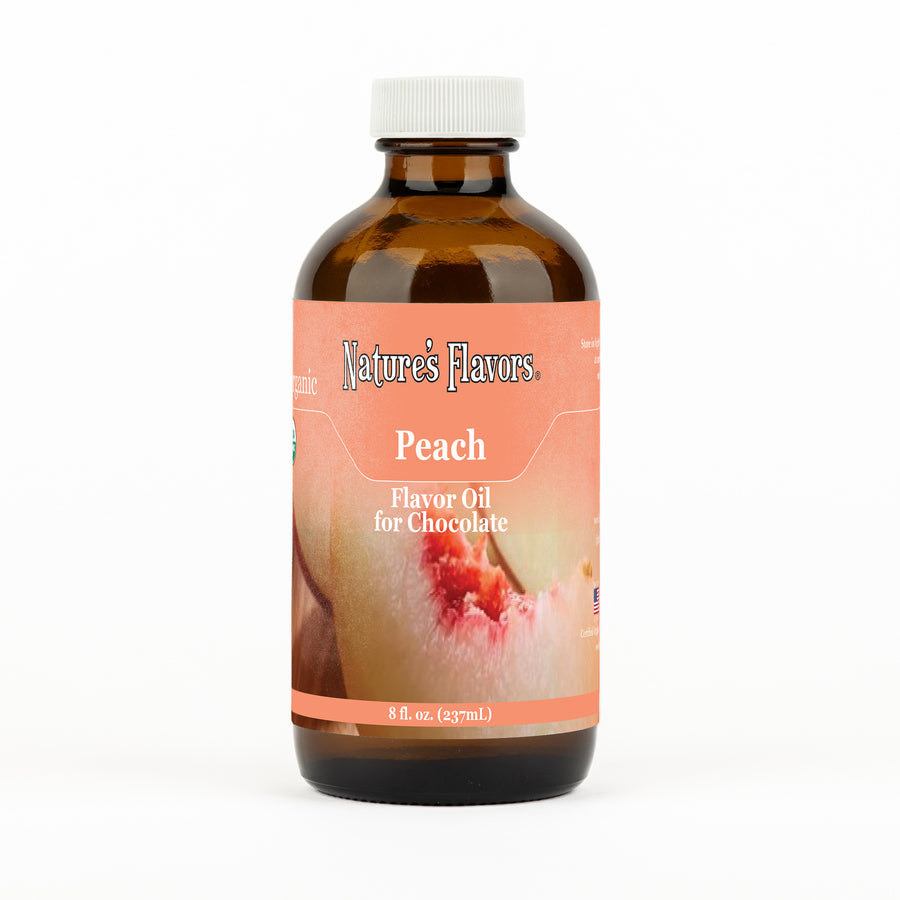 Organic Peach Flavor Oil For Chocolate