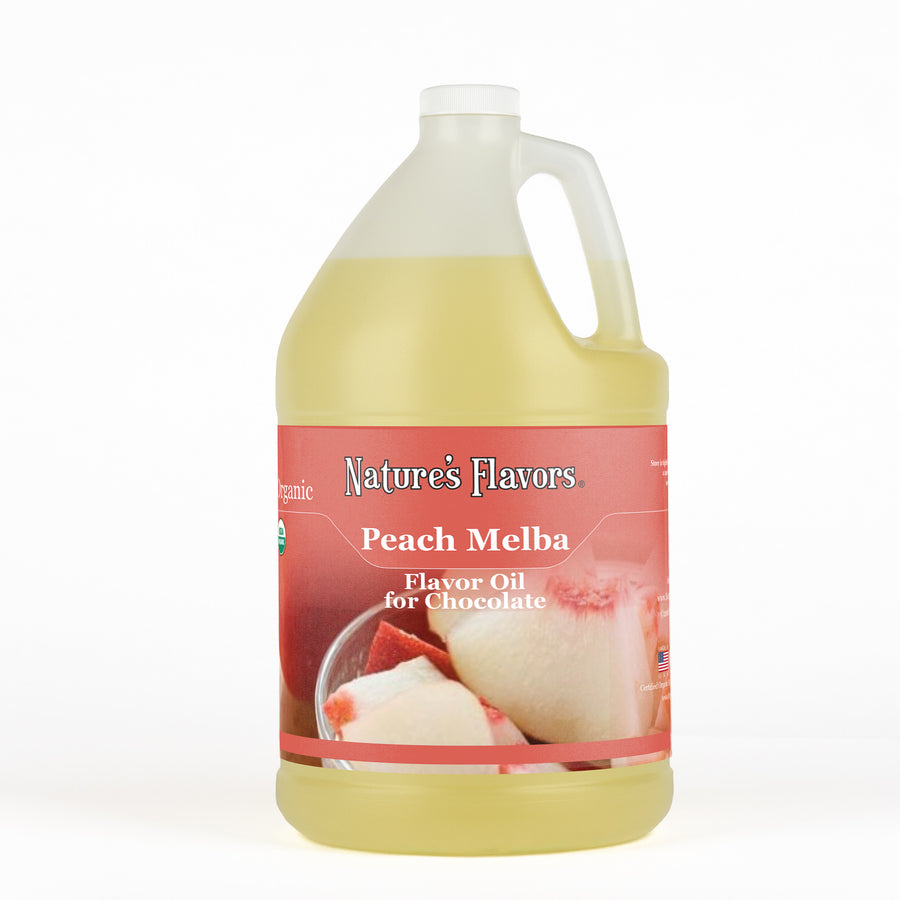 Organic Peach Melba Flavor Oil For Chocolate