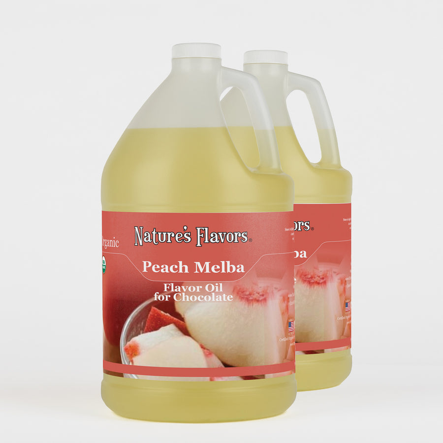 Organic Peach Melba Flavor Oil For Chocolate