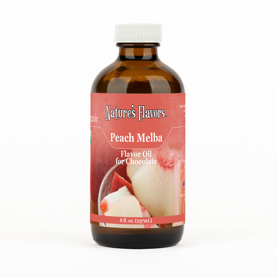 Organic Peach Melba Flavor Oil For Chocolate