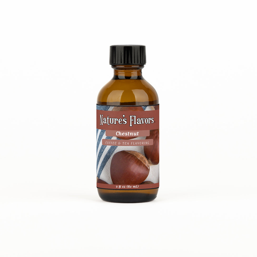Organic Chestnut Coffee and Tea Flavoring Without Diacetyl