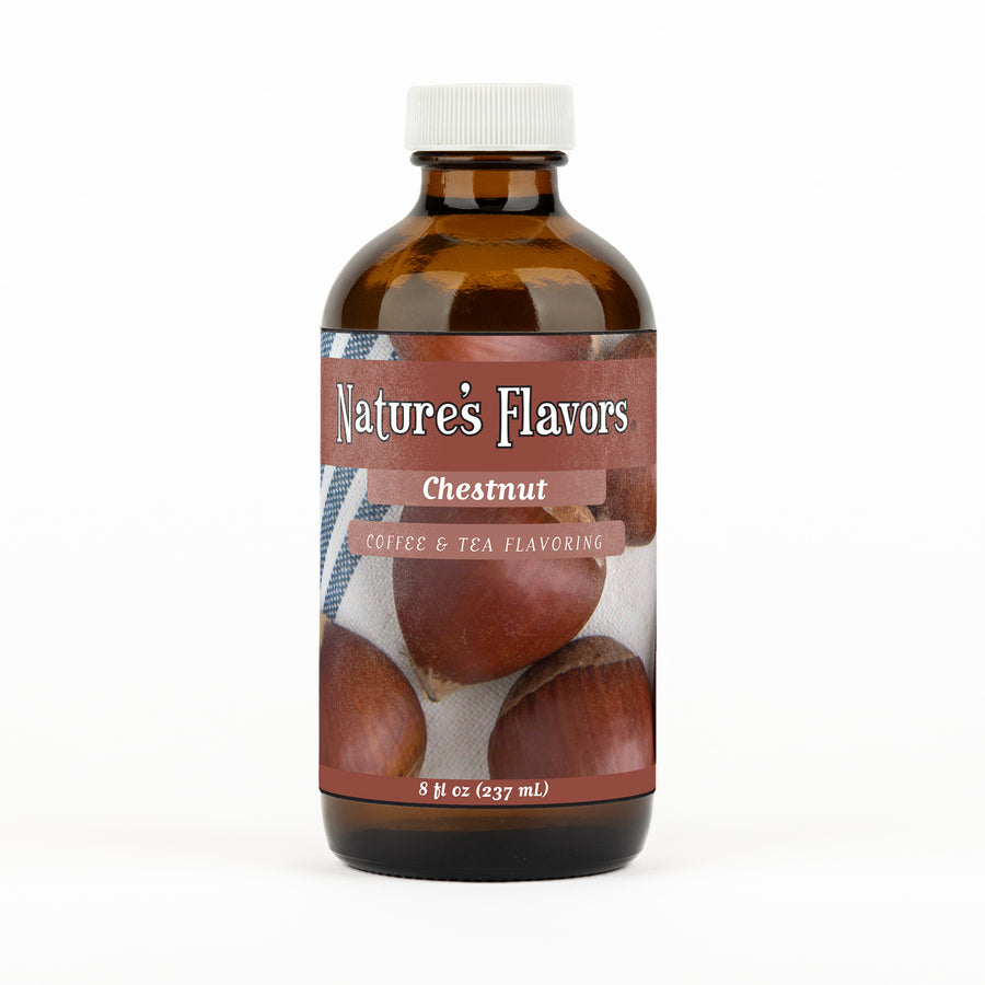 Organic Chestnut Coffee and Tea Flavoring Without Diacetyl