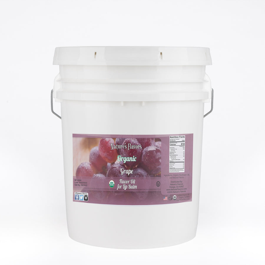 Organic Grape Flavor Oil for Lip Balm